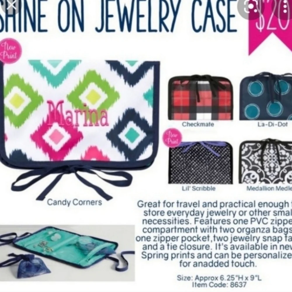 Thirty-One Shine On Jewlery Case